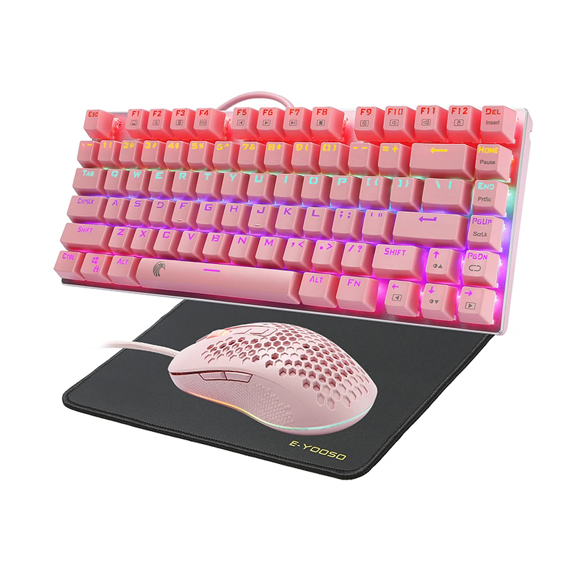 „Huo Ji Wireless Gaming“ mechaninė klaviatūra: „Ultimate 81“ žaidimų kompanionas