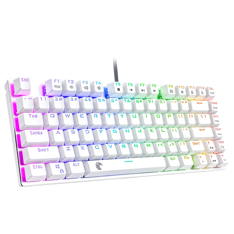 81 klavišų RGB mechaninė žaidimų klaviatūra