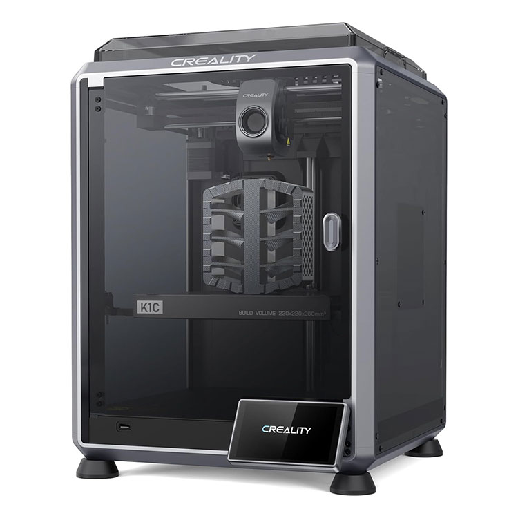 K1C 3D spausdintuvas 600 mm/s dideliu greičiu su AI kamera