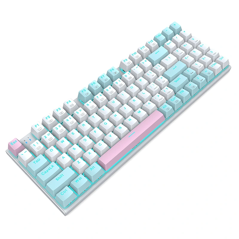 Laidinė mechaninė RGB 94 klavišų žaidimų klaviatūra